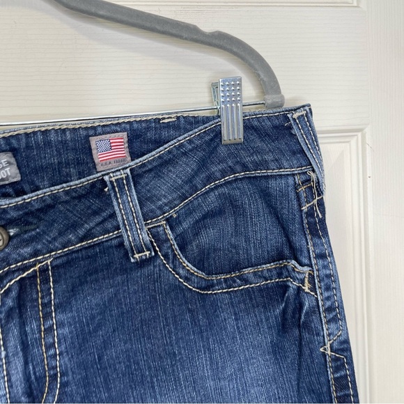 Ariat Women’s FR Mid Rise Boot Cut Jeans Sz 33L - Picture 9 of 12